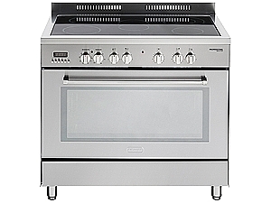 תנור אפיה משולב כיריים קרמיות 90 ס''''מ מבית DELONGHI דגם NDS988X דה לונגי