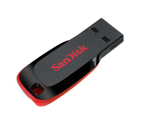 זכרון USB SanDisk Cruzer Blade 64GB 