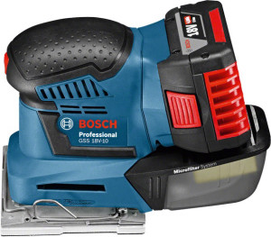  מלטשת Bosch GSS 18 V-LI בוש
