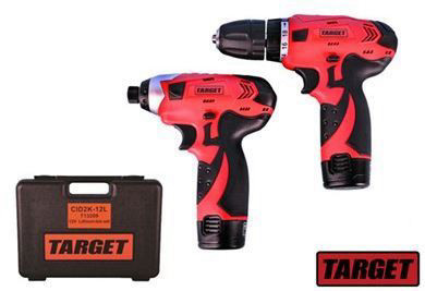 סט מברגות 12V ליתיום CID2K-12L Target