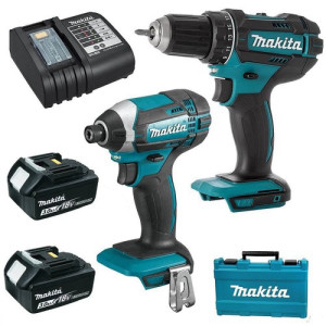 סט מקדחה ואימפקט DLX2127X1 18V Makita