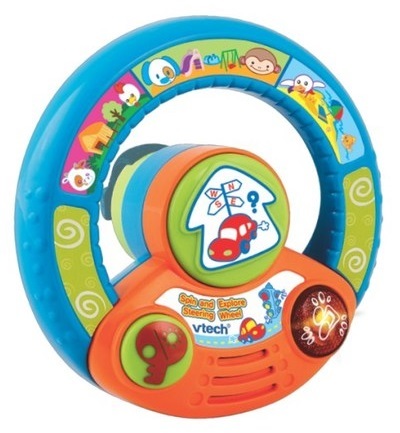 גלגל נהיגה - צעצוע התפתחות לעגלה