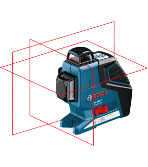 פלס לייזר 3 מעגלים GLL 3-80 Bosch