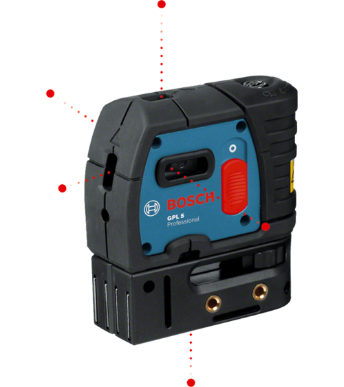 פלס 5 קרניים GPL 5G Bosch