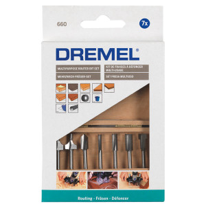 סט כרסמים לרוטר 660 דרמל DREMEL