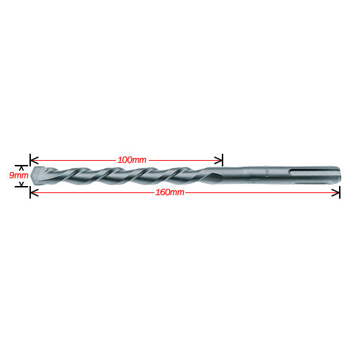 מקדח פטישון 9-160 Makita SDS