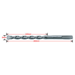 מקדח פטישון 9-160 Makita SDS
