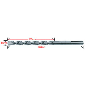 מקדח פטישון 11-160 Makita SDS