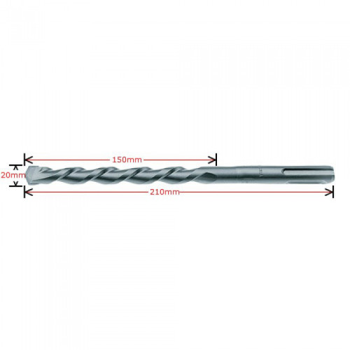 מקדח פטישון 20-210 Makita SDS