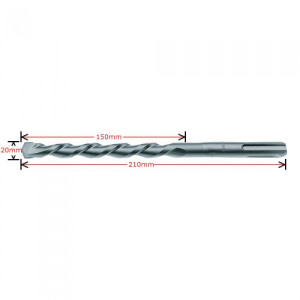 מקדח פטישון 20-210 Makita SDS