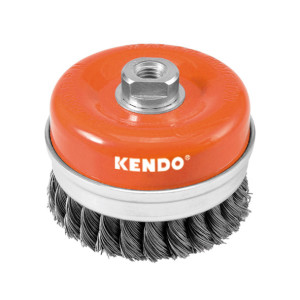 מברשת כוס פלדה צמה  KENDO