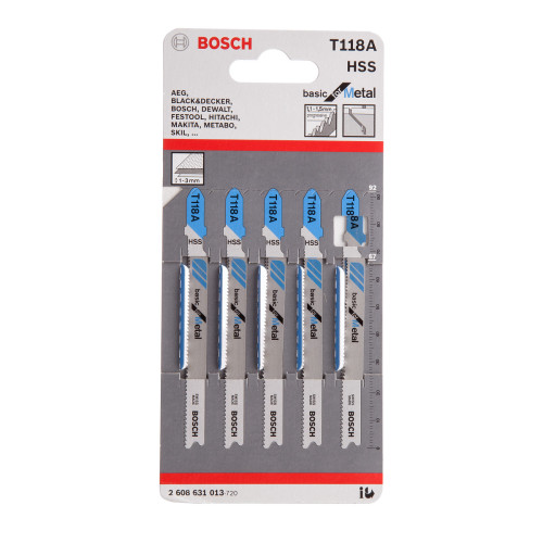 סט משוריות למשור אנכי T118A  BOSCH