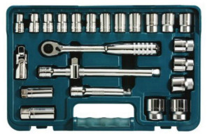 סט בוקסה 1/2" 24 יחידות, תחום עבודה: 10-32 מ"מ, מק"ט 013624