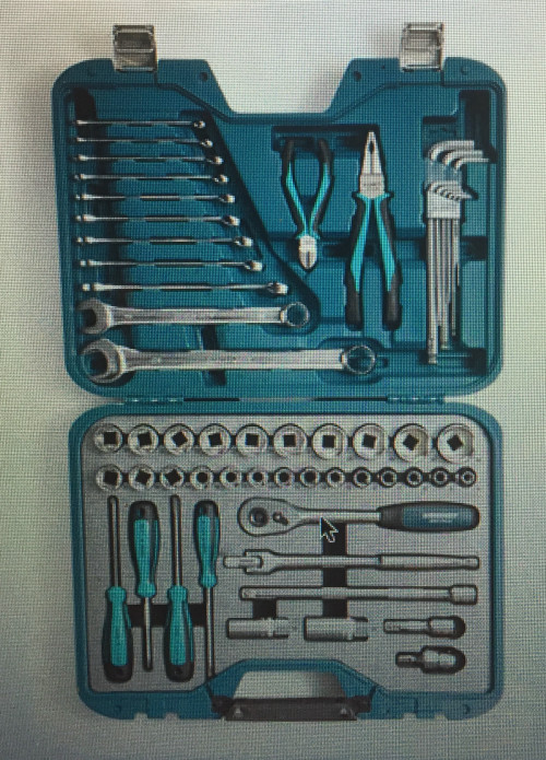סט בוקסות 1/2 עם כלים 49 יחידות SIGNET 013731