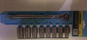 סט בוקסה 1/2 נירוסטה 9 יחידות 013831 SIGNET