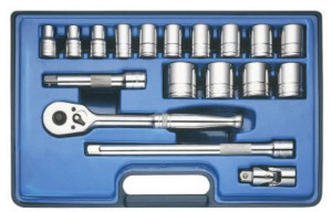 סט בוקסה 1/2" 18 יחידות 1.1/4"-3/8" 013618 SIGNET