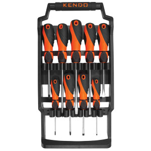 סט מברגים 9 יחידות KENDO