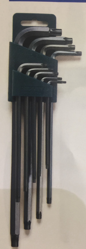 סט מפתחות TORX כחול 035226 SIGNET
