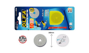 10 להבי קוטר 28 מ"מ OLFA