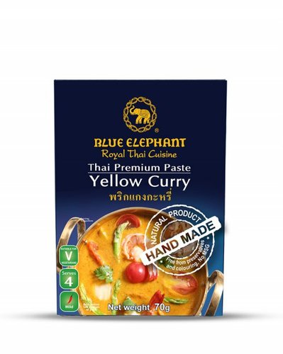 מחית קארי צהוב 70 גרם Blue Elephant