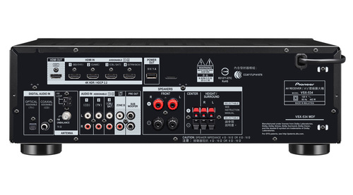 Pioneer VSX-534 REAR