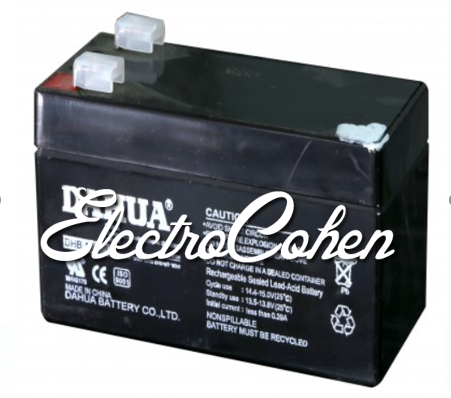 מצבר 12 וולט 18 אמפר לשעה 18A 12V 