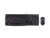 סט אלחוטי מקלדת ועכבר  Logitech Desktop usb keyboard & mouse MK120