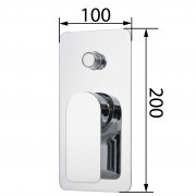 ברז אינטרפוץ 4 דרך סדרת  אינפיניטי- SHonY