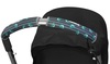 ריפודית XL Citygrips לעגלת תינוק (ידית שלמה) - פסים אפור/שחור רקונים