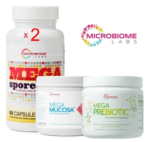 ערכה לשיקום המעי - פרוטוקול תלת חודשי  Microbime Labs