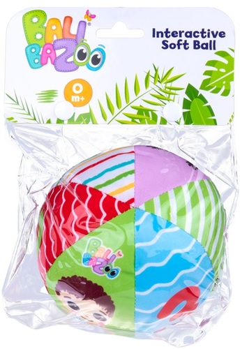 כדור פעילות רך עם רעשן 