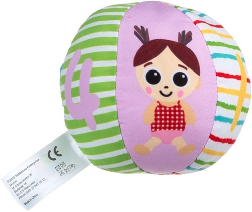 כדור פעילות רך עם רעשן 