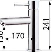 ברז אמבט מסדרת מינימל SHonY