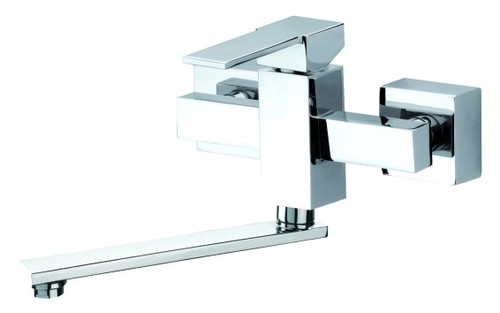 ברז אמבט מקיר סדרת קיוביק SHonY