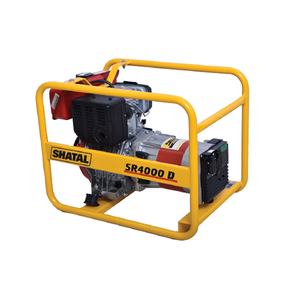 גנרטור דיזל 4000W SR4000DS עם התנעה חשמלית + מצבר Shatal