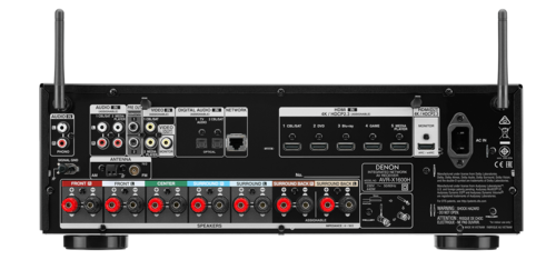 Denon AVR-X1600 REAR