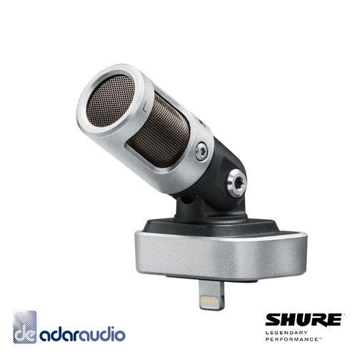 מיקרופון סטראופוני נייד - SHURE MV88