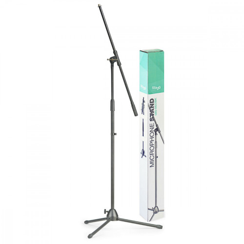 סטנד מיקרופון עם בום MIS-1022BK Stagg