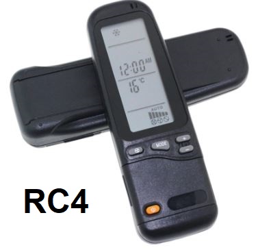 שלט רחוק תואם למזגנים RC4 Electra אלקטרה