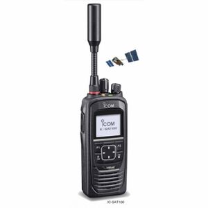 IC-SAT100 <p> חדש! מכשיר קשר לוויני נישא