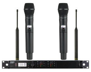 מערכת אלחוטית כפולה ULXD24ESM87A מבית Shure