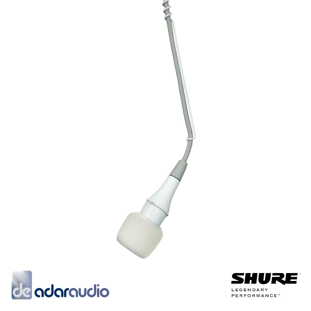 מיקרופון מקלות עליון (לבן) - SHURE CVO