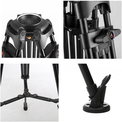 E-Image EK650 Professional Compact Tripod - חצובת וידאו 