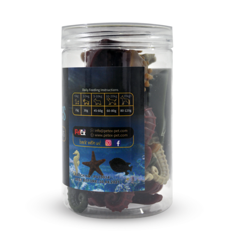 Sea Creatures חטיף דנטלי לכלב 250 גרם  