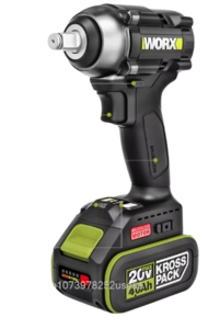 מברגה / מפתח בוקסה חצי 20V BRUSHLESS  Worx  WE272.9 N/M 400 [ גוף בלבד ]