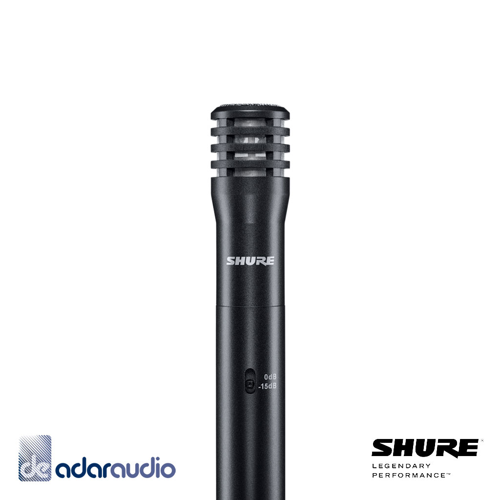 מיקרופון קונדסר מקצועי לכלי נגינה – SHURE SM137