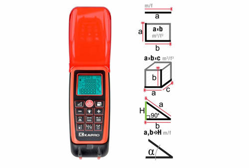 מטר מד טווח לייזר בלוטוס K7 KAPROMETER 377