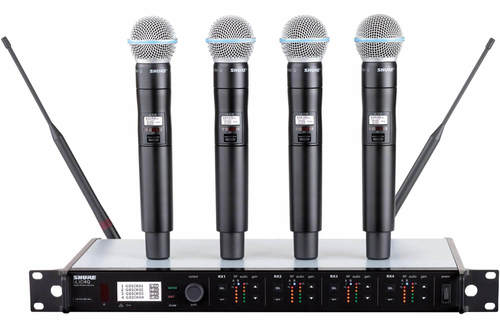 מערכת אלחוטית ULXD24QEBeta58 מבית Shure