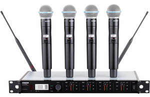 מערכת אלחוטית ULXD24QEBeta58 מבית Shure