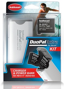 מטען Power Bank ל-2 סוללות Go Pro Hero4 + סוללה